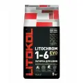 Затирка для плитки цементная Litokol Litochrom Evo 1-6 (5кг) LE.200 белый