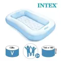 Бассейн надувной, прямоугольный, 166 х 100 х 25 см, от 2 лет, 57403np intex