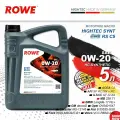 Масло моторное ROWE HIGHTEC SYNT RS C5 SAE 0W-20 (5 л)