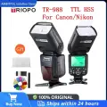 TRIOPO TR-988 TTL Вспышка для Canon и Nikon, TR-988