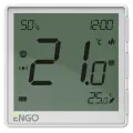 Терморегулятор Salus Controls ENGO EONEBATW, с модулем Zigbee, с аккумулятором, белый