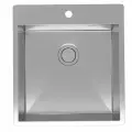 Стальная кухонная мойка Reflexion Iseo RX2246SS, полированная сталь