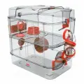 Клетка для грызунов Zolux RODY 3 DUO, 41х27х40,5 см, рубиново-красный