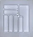 Лоток для столовых приборов в модуль 500 мм (540х490х55 мм), белый