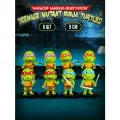 Набор коллекционных мини экшн-фигурок Teenage Mutant Ninja Turtles 8 шт