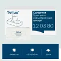 Салфетки для лица Tellus Premium, система F1, 100 листов 20,8Х19 см, 2 сл, белые, 10 пачек (арт: 120380)