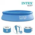 Бассейн с надувным бортом Easy Set Intex, 305х61 см, 3077 л