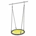 Качели гнездо плетёные Romana 1. Д-26.26 черный/желтый