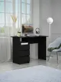Стол Витто-47, письменный, компьютерный, ЛДСП, чёрный, с ящиками, 104х75х51 см