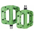 Педали нейлоновые ZTTO Nylon Flat, зеленые