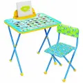 Комплект Познайка 2/9 с Азбукой (от 1,5 до 3 лет, стол выс. 50см + стул мяг.) КП2/9