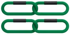 Цепи для фитнеса 3кг REAX CHAIN TWO - PT CAN, цвет зеленый