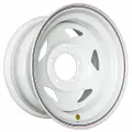 Диск усиленный УАЗ стальной белый 5x139,7 8xR16 d110 ET-25