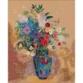 Набор для вышивания PANNA Золотая серия MET-7379 Букет цветов 31 х 39 см