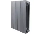 Радиатор биметаллический Royal Thermo PianoForte 500 /Silver Satin - 6 секц.