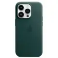 Чехол кожаный MagSafe для iPhone 13 Pro Max/ Анимация NFC / Leather Case with MagSafe /Sequoia Green