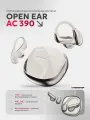 Наушники беспроводные OWS MONSTER Open Ear AC390, белые / White /