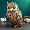Копилка для денег «Сова средняя», гипс, 25×20×30см
