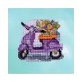 Набор для вышивания Mill Hill #MH182313 Scooter (Скутер), Счетный крест, 7 x 6.35 см