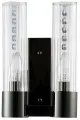 Бра Crystal Lux OTONO AP2 BLACK CHROMIUM/TRANSPARENTE