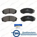 Колодки тормозные перед. Hyundai H-1 (TQ) 08-/ix55 07-/Kia Carnival III (VQ) 05-