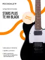 ROCKDALE Stars Plus TE HH Black электрогитара, телекастер, H-H, фиксированный бридж, цвет черый, глянцевое покрытие