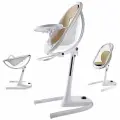Детский стульчик для кормления Mima Moon 2G 3in1, White/ Latte