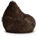 Кресло мешок груша GoodPoof Вельвет XXXL махагон