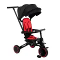 Pituso Leve PRO, детский трехколесный велосипед с 1,5 до 5 лет, цвет Red