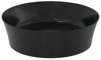 Умывальник IPALYSS Ideal Standard (400х400х120) накладной, без перелива, черный матовый E1398V3