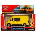 Машина Citroen Jumper Дети 14 см желтая металл инерция JUMPER-14CHI-YE