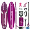 Надувная Сап-доска SKATINGER New pink (SUP board) двухслойная 350*89*15см