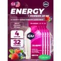 Гель питьевой GU Energy Labs GU Original Energy Gel 20mg caffeine 4 x 32 г, Лесные ягоды