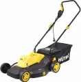 Газонокосилка электрическая HUTER ELM-2000T, 2 кВт, ширина скоса 43см, тканевый травосборник на 45л