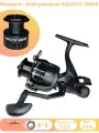 Безынерционная катушка AQUATIC 5000B с передним и задним фрикционными тормозами, 4+1 подшипник
