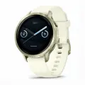 Смарт-часы Garmin Venu 4 - 41мм Lunar Gold with Bone Silicone Band (010-03013-00)