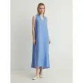 Платья Maison David DRESS-2 фиолетово-голубой, Размер XXL