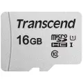 Карта памяти Transcend microSDHC 16 ГБ Class 10, V10, A1, UHS-I U1, R/W 95/10 МБ/с,  RU, 1 шт., серебристый