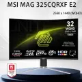 Игровой 31.5 Монитор MSI MAG 325CQRXF E2, VA, 2560х1440, 2K, 240Hz, изогнутый, 0.5ms GTG, W-LED