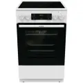Электроплита Gorenje GECS5C70WA узкая, белый, 4 Hi-Light, овальная и радиальная зоны, 11 режимов