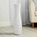 Ваза керамика напольная Дея 13,5х60 см, белый