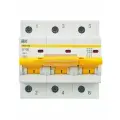 Автоматический выключатель ВА47-100 3Р 100А 10кА х-ка D MVA40-3-100-D