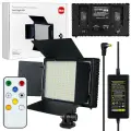 Светодиодная панель со шторками для фотосъемки LED-600 ISA (Black)