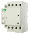 Контактор 40A 220V ST40-40 контакт 4NO, потребляемая мощность 6,4Вт, размер 4 модуля