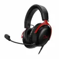 Компьютерная гарнитура HyperX Cloud III , игровая, микрофон, черная с красным
