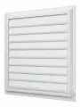Решетка вентиляционная AIRVENT регулируемая жалюзи 452х483 пластик ERA