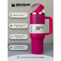 Стильная термокружка Stanley для холодных и горячих напитков 1,18 литров / Фуксия