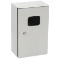Шкаф IP54 400х250х155мм под 1-ф. сч. и 9 модулей светло-серый Арсенал ЩРУ1-Н-9