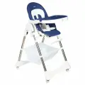 Стульчик для кормления трансформер 2 в 1 Tommy Bon appetit темно-синий
