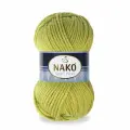 Пряжа Sport wool Nako, липа - 10316, 25% шерсть, 75% премиум акрил, 5 мотков, 100 г, 120 м.
